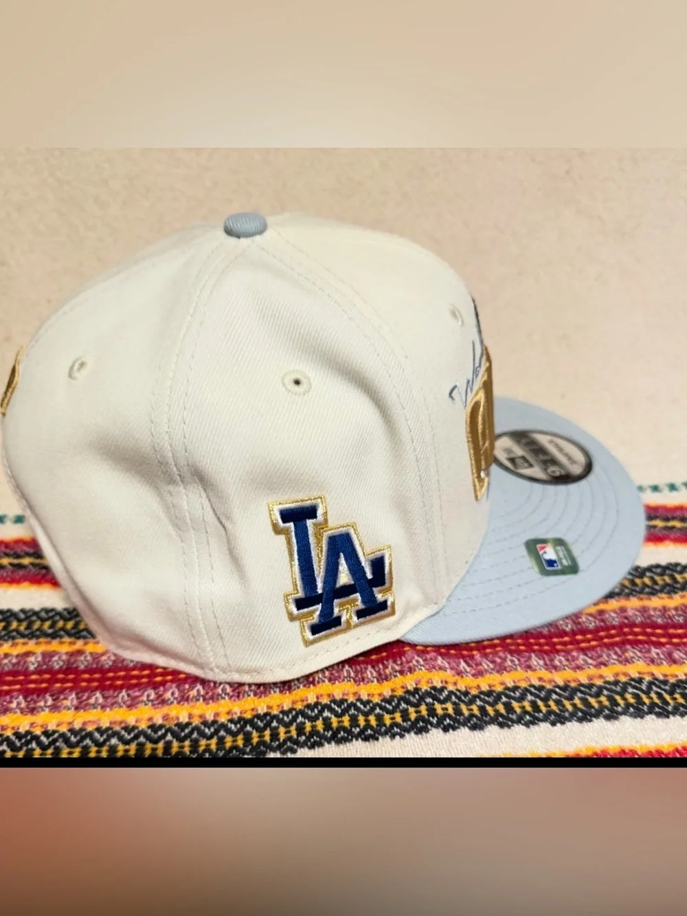 Los Angeles Dodgers 2024 World Series Champions Parade 9Fifty SnapBack Hat NEW